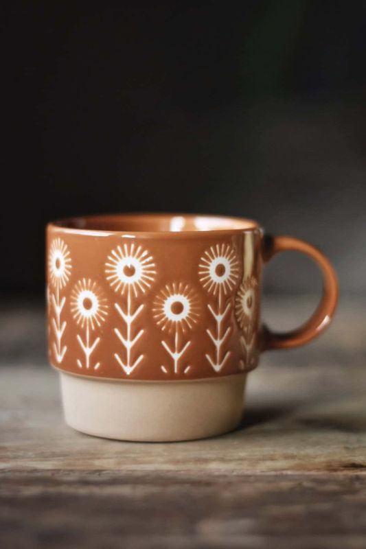Krus retro oransje
