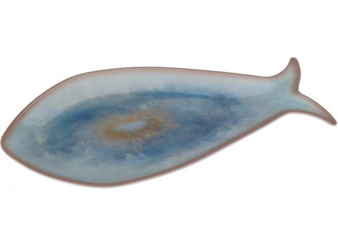 Hovedbilde Melamin fat fisk blå