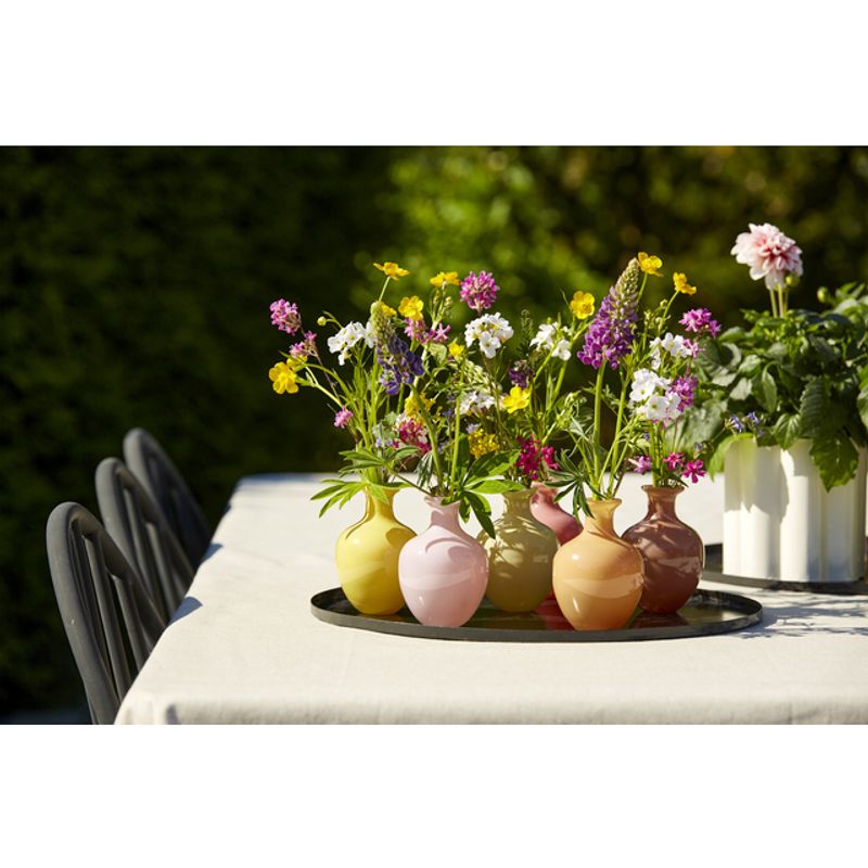 Metallfat svart 35 cm