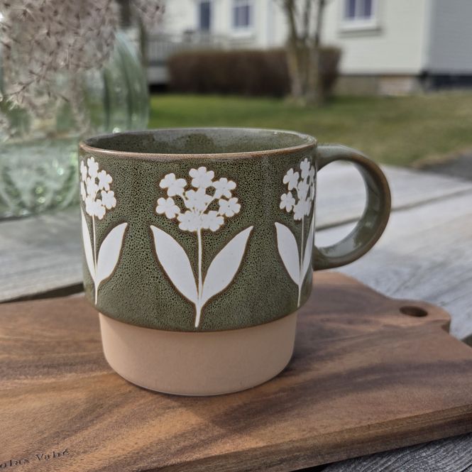 Hovedbilde Krus retro olivengrønn