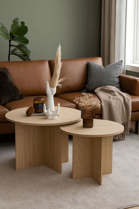 Hovedbilde Sofabord i eik 80 cm