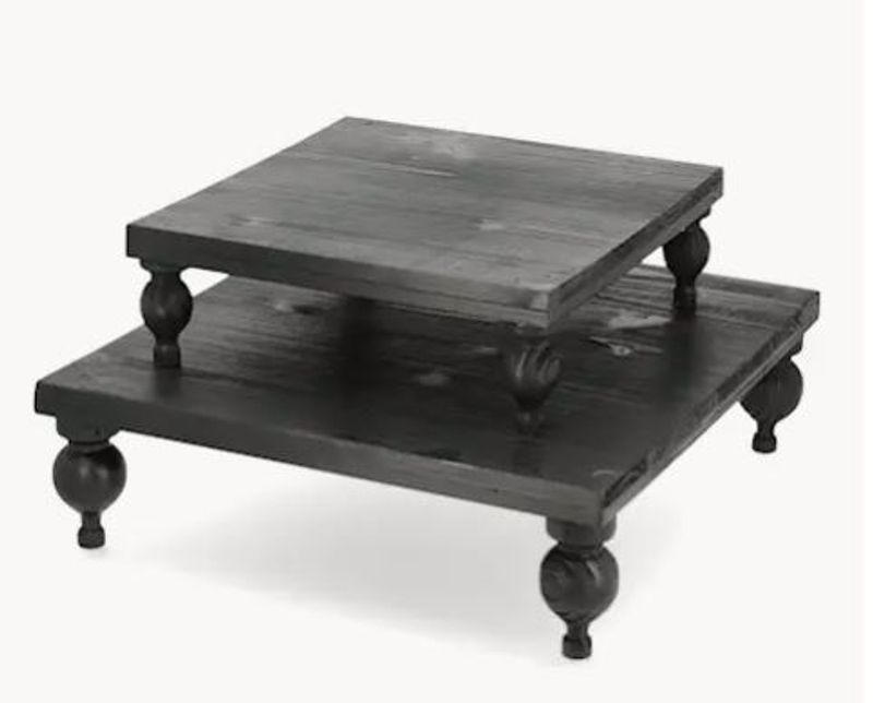 Pidestallbord Tanya svart lite