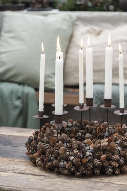 Hovedbilde Spyd til juletrelys rust