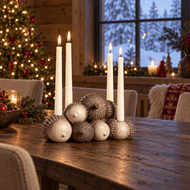 Hovedbilde Adventsstake eikenøtt