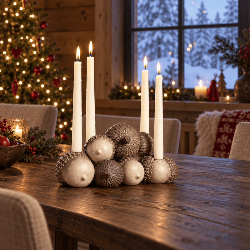 Adventsstake eikenøtt