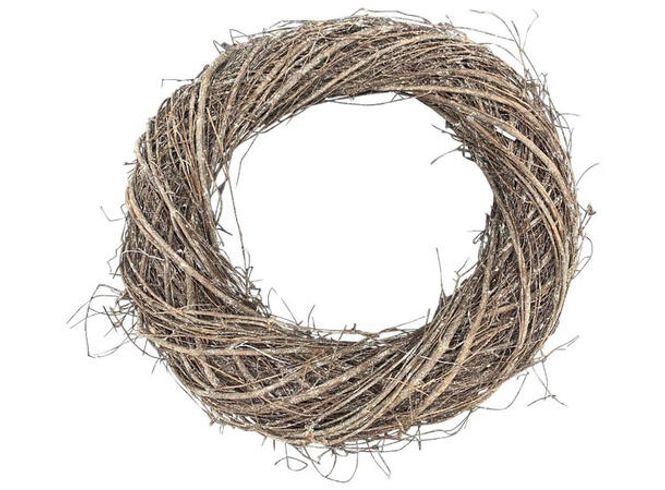 Hovedbilde Krans naturfarget 60 cm